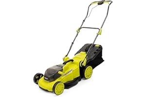 Baricus Akku Rasenmäher mit Akku und Ladegerät (optional) 36V - Mulchfunktion - Schnittbreite 40cm - Brushless Motor - 40L Grasfangsack - B-Ware (Inklusive: Akku & Ladegerät)