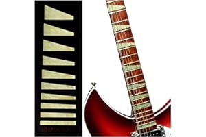 INLAYSTICKERS Inlay Sticker Marqueurs de Frettes pour Guitares & Basses - Ricky Triangles