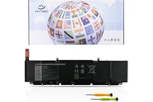 ANTIEE 97Wh XG4K6 Laptop Battery for Dell XPS 17 9700 9710 9720 9730 Precision 5750 5760 5770 Series P92F P92F001 P92F002 P92F003 01RR3 F8CPG OF8CPG GC 5XJ 6R KVPMY 0YY3V KRDHV 11.4V 6-Cell