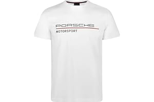 Porsche Motorsport - Camiseta blanca para hombre