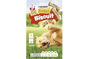 PURINA FRISKIES Biscuit Snack per Cani Adulti Biscotti con 6 Confezioni da 650g