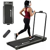 Sporsize 2 HP Katlanabilir Y&uuml;r&uuml;y&uuml;ş ve Koşu Bandı &ndash; Sessiz Motor, Uzaktan Kumanda, LED Ekran &ndash; Ev &amp; Ofis Spor Aleti WalkingPad