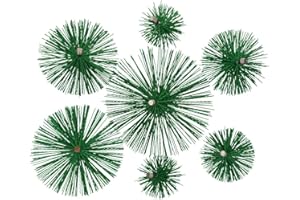 KOTARBAU Chimney Brush Made of Plastic, 125 mm, Fireplace Broom, Plewa Ceramic Stainless Steel Pipe Soot Broom Chimney Brush, Stainless Steel Fireplace Cleaner (125 mm)