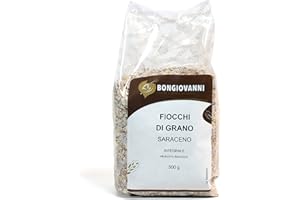 BONGIOVANNI FARINE E BONTA' NATURALI Fiocchi di Grano Saraceno BIO - 500 g