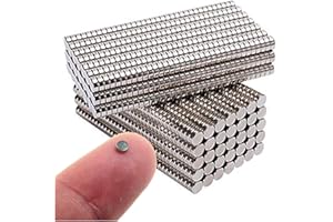 Deryun 100pcs mini Magnets for Crafts, Small Tiny Miniature Little Small Round Magnit Mini Magnets