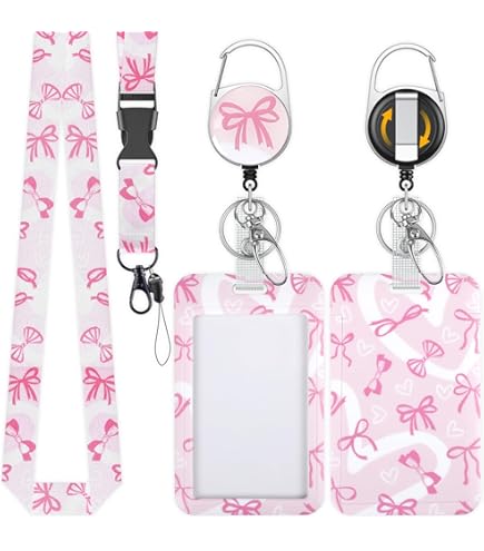 HFJKFW-Porte-badge Rétractable Avec Pince Crocodile 24 Pouces Pour