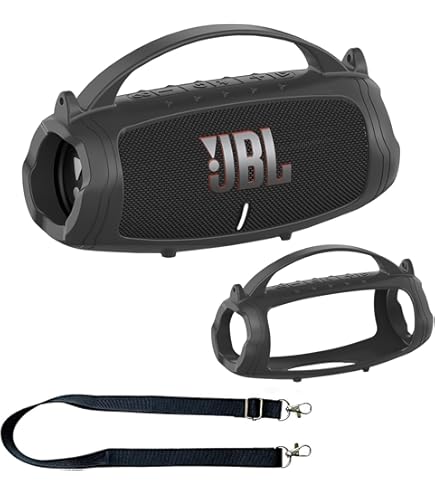 JBL Charge 5 - Portable Bluetooth Speaker with Megen Hardshell