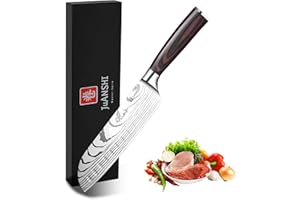 JUANSHI® Professional Kitchen Chef Santoku Knife -Asian Hand-Forged 18cm Knife