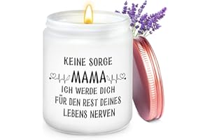 ‎MRSSBEA Mama Geschenk Muttertagsgeschenke Mama Duftkerze Geschenk, Geburtstagsgeschenk für Mama, Mutter Geschenke Von Tochter Sohn, Beste Mama Geschenk