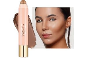 Oulac Contouring Stick Maquillage - Stick Contouring Visage, Texture Crémeuse, Fini Mat, Formule Vegan, Non Gras, C3 Caramel
