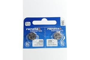 BEST PRICE SQUARE Uhrenbatterie Renata Swiss made Renata 399 oder SR927SW oder AG7 1.5V schnelle Schiff (2 x 399 bzw. SR 927 SW)