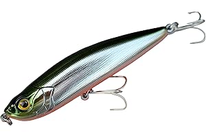 momolures - Z-PATH topwater pencil bait lure for Saltwater Bass fishing game Z-CLAW