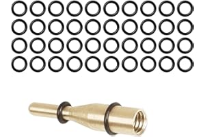 CyeeLife Freccette Strumento+100pcs Anelli di Gomma,Accessori per Freccette,Albero in Alluminio 2BA,Anelli O in Gomma Antiscivolo