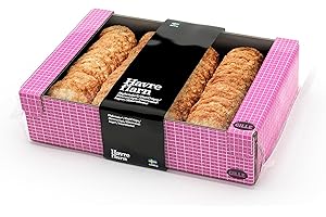 ‎GILLE Gille Schwedische Hafertaler Havre flarn, 600 g Haferkekse, knusprig & laktosefrei, mit 23% Haferflocken, traditionelles Gebäck aus Schweden