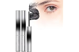 Judy Doll Mascara, Kaluofan, 2 pezzi Judydoll Mascara, Judy Doll Iron Brush Mascara, Judydoll Iron Mascara, Mascara marrone, Judy Doll Curling Iron Mascara, Washable Extra Slim Metal Mascara (nero)