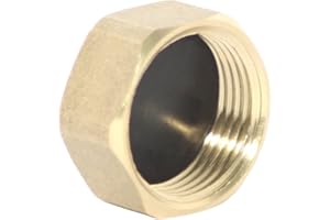 PLUMB PAK Plumb-Pak PF284-3AMZ Compression Blanking Nut 1/2 inch - Pack of 3