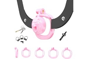 Mini-träningsbur för män med 1 elastisk stödrem + 4 justerbara klämmor (43 mm/46 mm/49 mm/51 mm)-RDMA15 (Rosa, 15-1)
