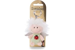 NICI Guardian Angel Keyring with Ladybird and Glitter Wings 7 cm - Lucky Charm Angel I Angel Keyring for Lanyard, Keychain & Key ring- 46122