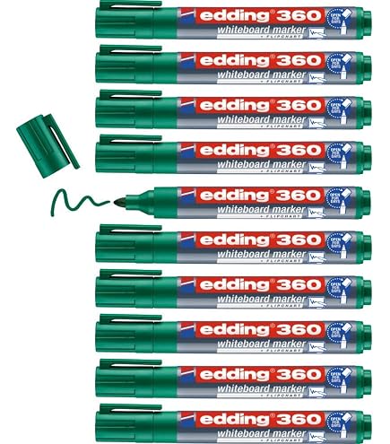 Marcatore permanente edding 300 punta conica 1,5-3 mm nero E-300 001