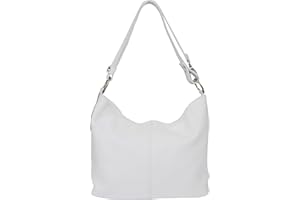 AMBRA Moda Sac à main en cuir pour femme, sac porté épaule GL005