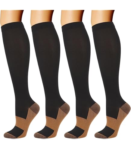 Chaussettes De Compression Mi-mollets Femme CEP Compression Reflective Neon Yellow