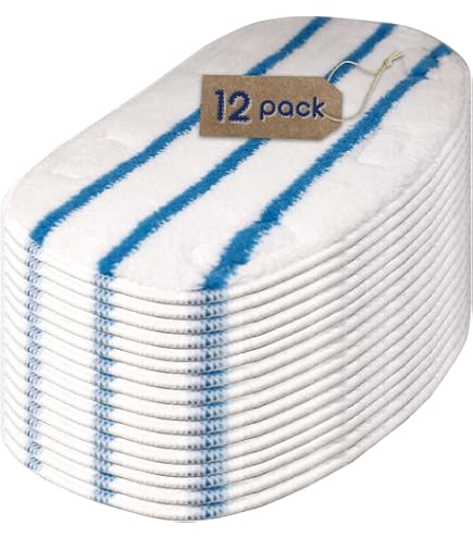 8 Pack Replacement Pads For PurSteam ThermaPro 10-in-1 Steam Mop - Washable Microfiber Pads - View #5
