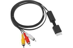 MCBAZEL Gam3Gear Copper Wire AV Cable for PS3/PS2/PSone