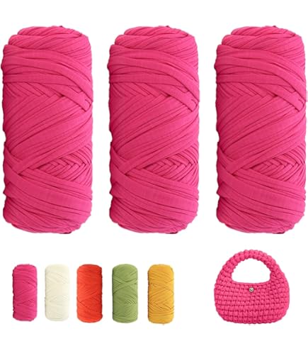 Lot De 2 Pelotes De Fil à Tricoter Lumineux 100 G - Pour Tricot