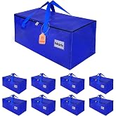 ZFWDSY Moving Bags 8 Pieces, Storage Bags Moving Boxes | 93L Large Storage Bag Laundry Bags for Storing Clothes and Packaging