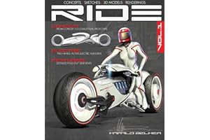 Ride: Futuristic Electric Motorcycle Concept