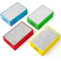 Cales à Poncer Tampon De Polissage Diamanté Feriany 4 Pièces De à