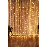 Zauss Kumandalı 8 Ayrı Moda Sahip 3mx3m (300 Cm X 300 Cm) Perde Led 10 Sa&ccedil;aklı G&uuml;n Işığı