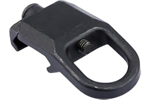 Dophee 1 Stück Sling Adapter Schwenker Montageplatte mit 20mm Picatinny Schienen für Jagd Mission Sling Montageplatte