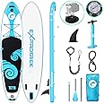 Exprotrek Tavola SUP Stand Up Paddle Board Completa Di Accessori - 327x77x16 Cm, Gonfiabile, Per Principianti E Esperti - Foto 8