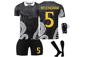 PANGKII R. Madrid Ronaldo/Bellingham/Vinicius Jr Special Dragon Edition Football Soccer Jersey,Children's Football Jersey Football Jersey Aldult Sports Shirt Football Tracksuit