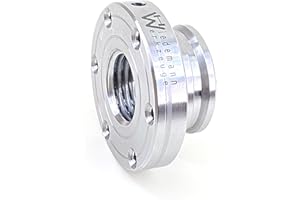 H WIEDEMANN WERKZEUGE Tarcza plandekowa Ø 75 mm, uchwyt M33x3,5 mm DIN800, z rowkiem zabezpieczającym odpływ ASR, 1 koło otworów z 6 otworami (stal, Ø 75 mm)