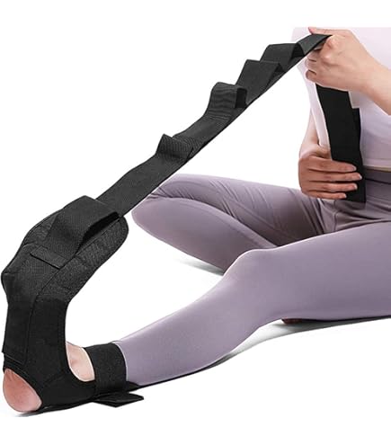 Yoga Stretching Strap,ankle Ligament Stretcher Belt With Loops