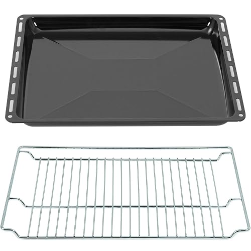 ICQN Backblech & Gitter Set, emailliert