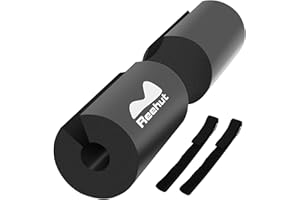 ‎REEHUT REEHUT Langhantel Polster Nackenpolster Langhantel Barbell Squat Pad Hip Thrusts Pad mit Klettverschluss dicht tragbar Anti-Rutsch für Schulter Nacken Rücken und Hüften für Olympische Hantelstangen