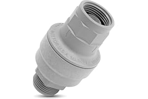 Wasserstop Waschmaschine Aquastop Ventil für Schlauch 3/4 Zoll Sicherheitsventil Rückschlagventil Waschmaschine Spülmaschine