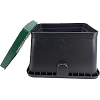 Wacredo Ventilbox XL, 14" Ventilkasten rechteckig mit Deckel, Bewässerung 500 x 640 x 300mm