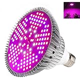 Lampade per Piante Crescita E27 100W 150leds Grow Light Faretto per Crescita Coltivazione Piante Interno Full Spectrum