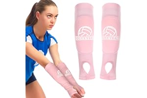 Abeillo Mangas para brazo de voleibol que pasan golpeando el antebrazo con almohadillas de espuma de protección