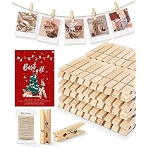 Mini Clothespins Clothes Pins Photo Clips - Small Clothespins for ...