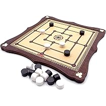 Brimtoy Fox & Oche – Gioco Da Tavolo Tradizionale In Legno, Fatto A Mano Nel Regno Unito, Per 2 Giocatori