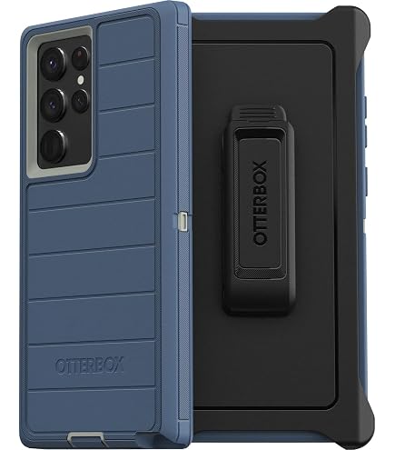 OtterBox Defender Series Hülle Für Samsung Galaxy S22 – Bildschirmlos, Schwarz, Mit Holster Und Portabdeckungen