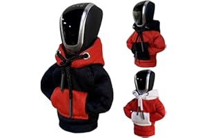 AOUZOVLI 3 Pcs Copri Pomello Cambio Auto Felpa Cambio Auto Felpa Per Cambio Protezione Antipolvere Cambio Manuale o Automatico Divertente Pomello Del Cambio Copri Cappuccio Con Pomello Del Cambio