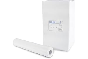 Funny Abdeckrollen aus Zellstoff 2-lagig, hochweiss, 59 cm, 1er Pack (1 x 9 Stück)