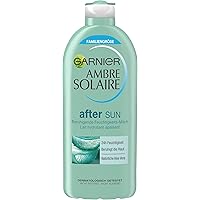 Garnier After Sun Lotion mit Aloe Vera, Kühlende Bodylotion, Ambre Solaire After Sun Beruhigende Feuchtigkeits-Milch, 1…