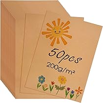 Blocco Carta Kraft Clairefontaine 100 Fogli A5 - Vergata Bruna 90g, Per Disegno - Foto 4